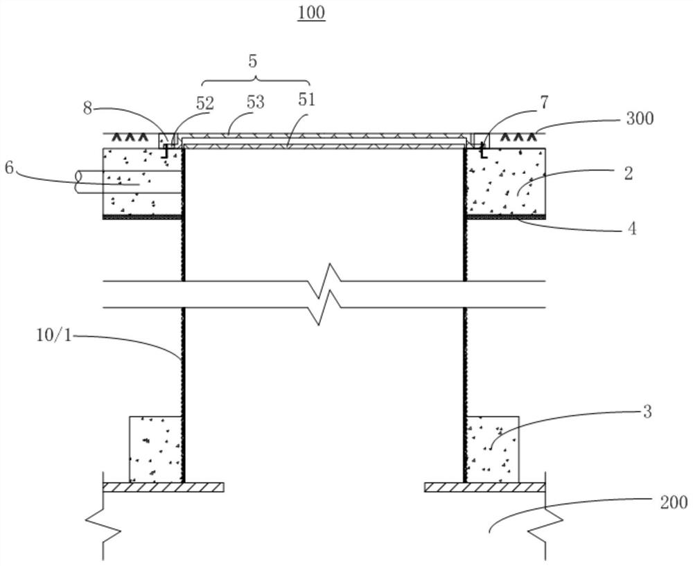 Sewage disposal well and sewage disposal well construction method