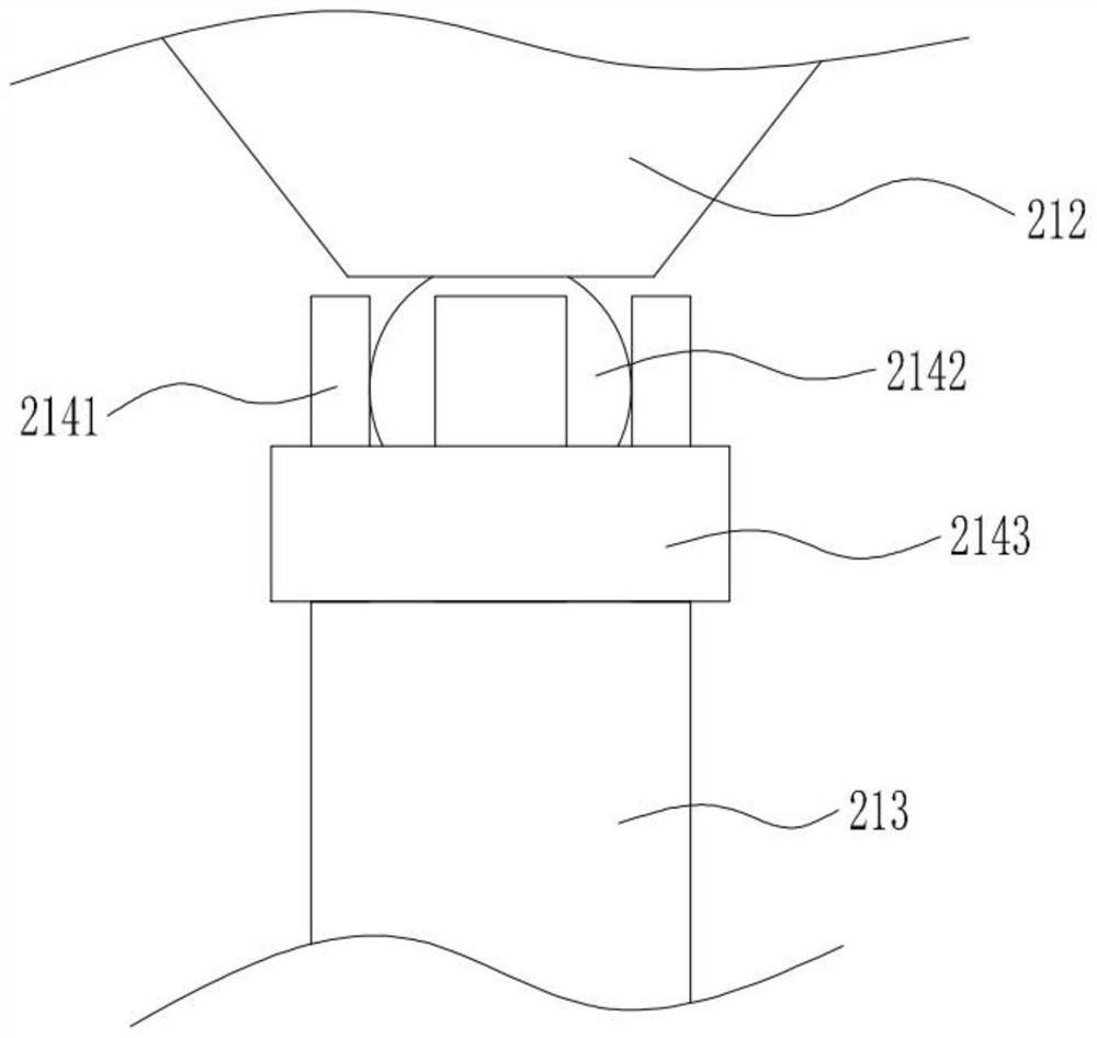 Clamping device for disassembling automobile door