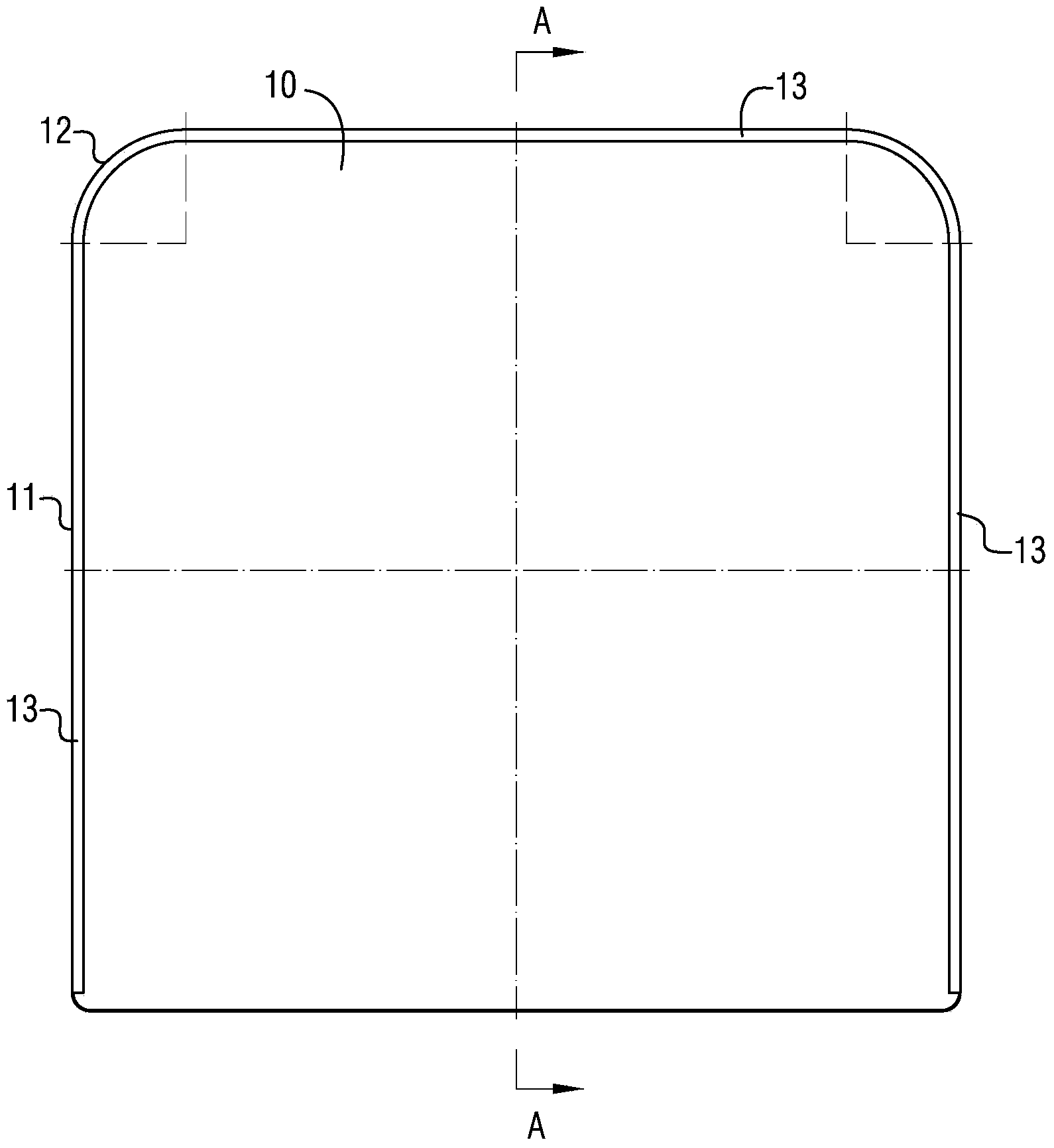 Die for machining thin-walled door-shaped bent part and use method of die
