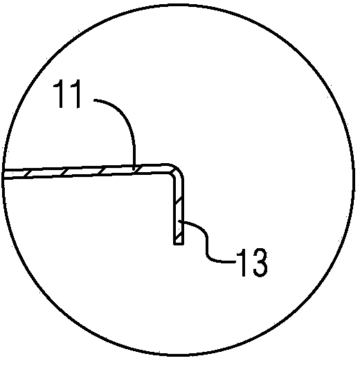 Die for machining thin-walled door-shaped bent part and use method of die