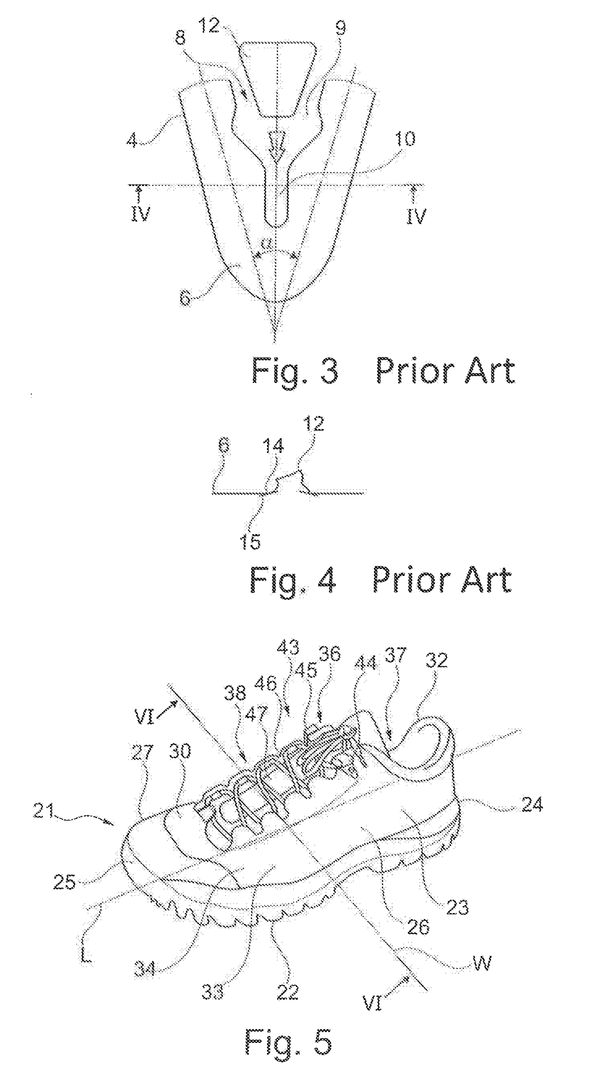 Footwear with improved upper