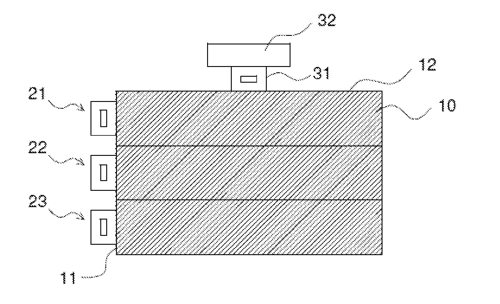 Driving circuit structure of liquid crystal panel