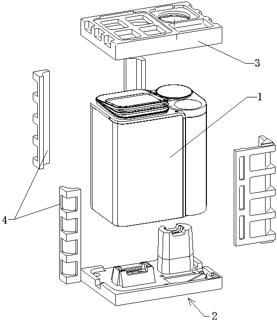A packaging base assembly, washing machine and washing machine packaging and disassembly method