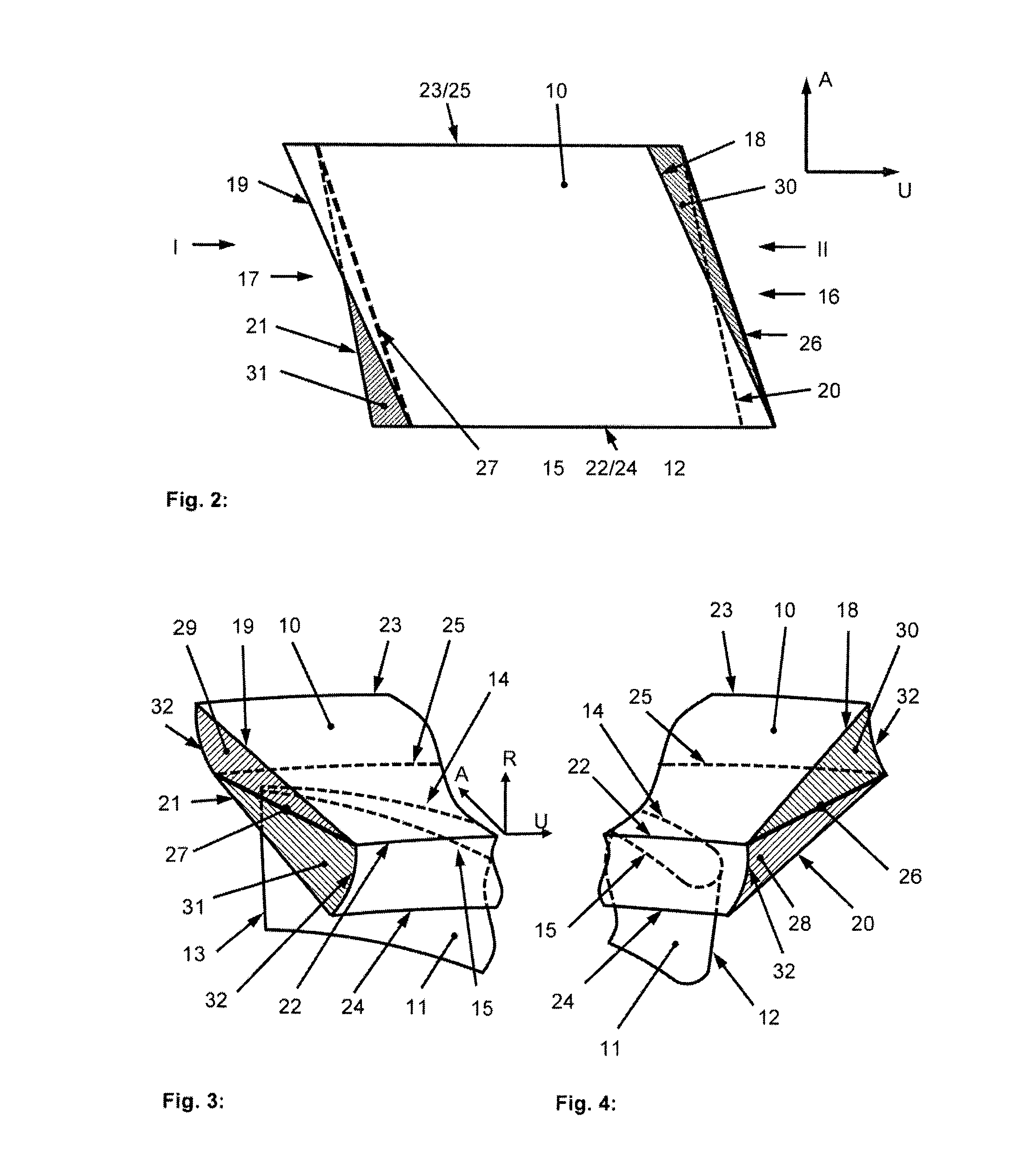 Coupling element segments for a rotor of a turbomachine