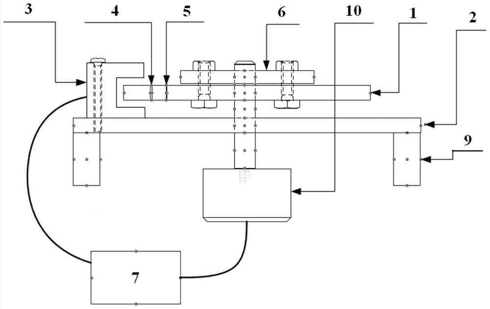 A zero-finding device for the limit turntable of the airport runway foreign object detection system