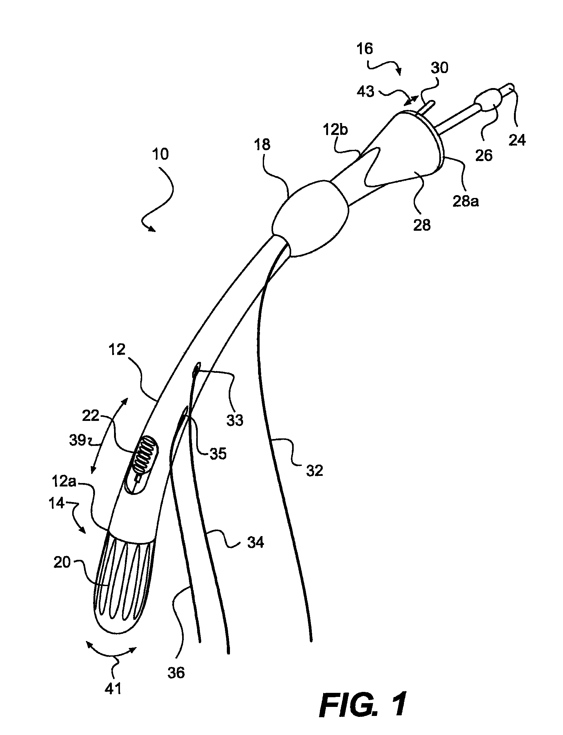 Apparatus for treating a portion of a reproductive system and related methods of use