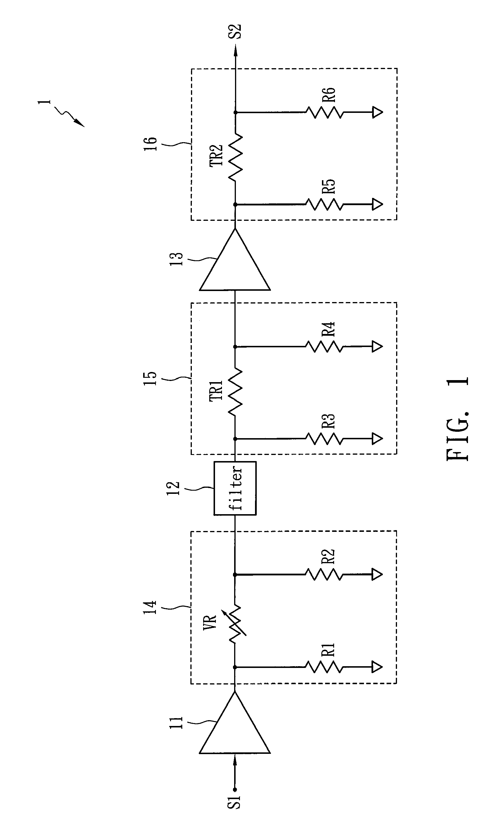 Gain compensation circuit