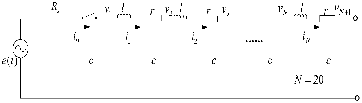 Numerical Calculation Method of Electromagnetic Transients of High Voltage Transmission Lines Based on Dimensional Precise Integration