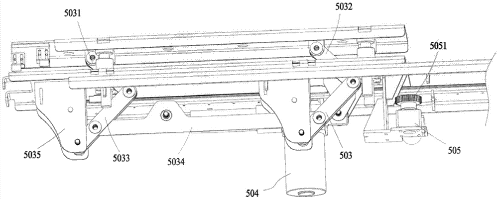 Single-function nursing bed with excrement collecting function