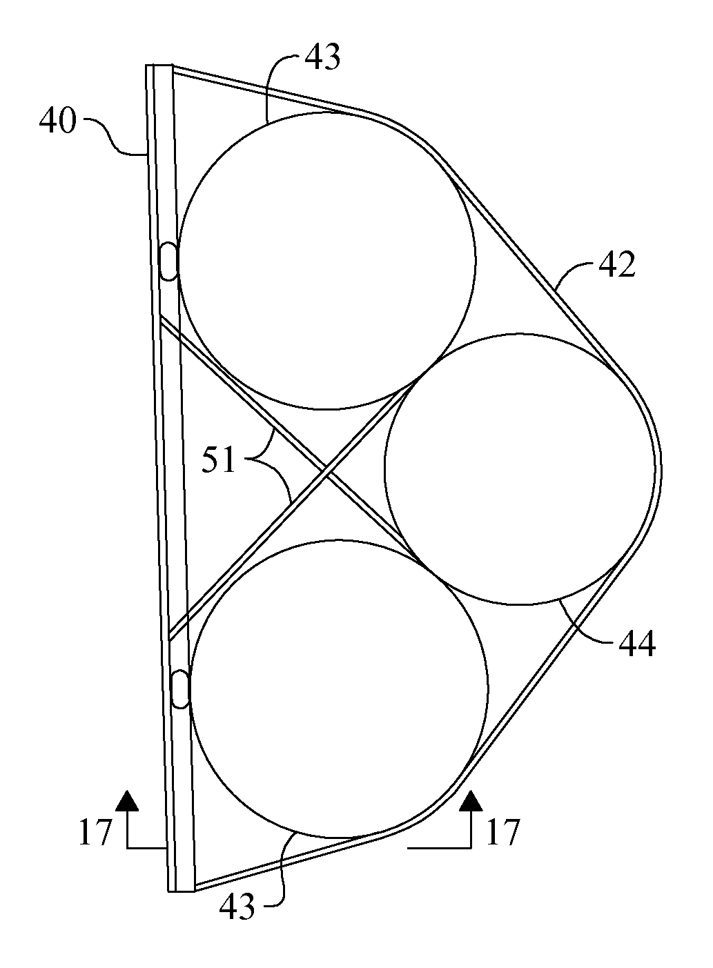 Inflatable shaping system reducing the aerodynamic drag upon the rear of a vehicle
