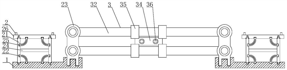 Combined component for railway construction