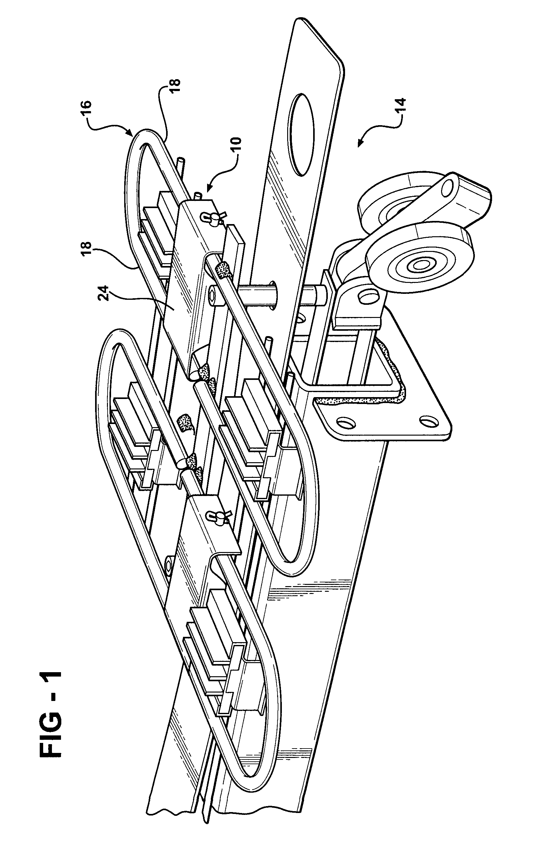 Magnet assembly for a conveyor system