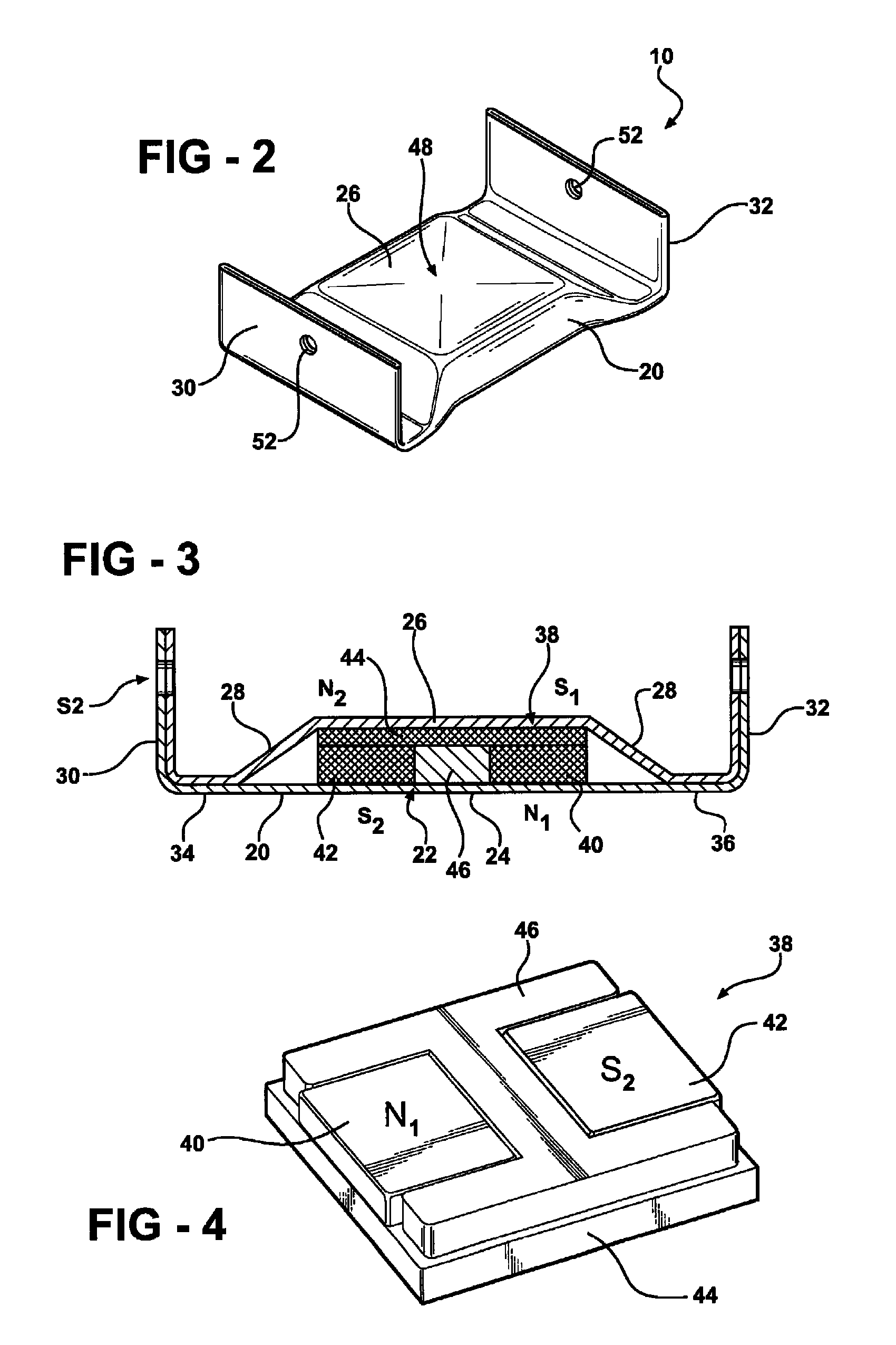 Magnet assembly for a conveyor system