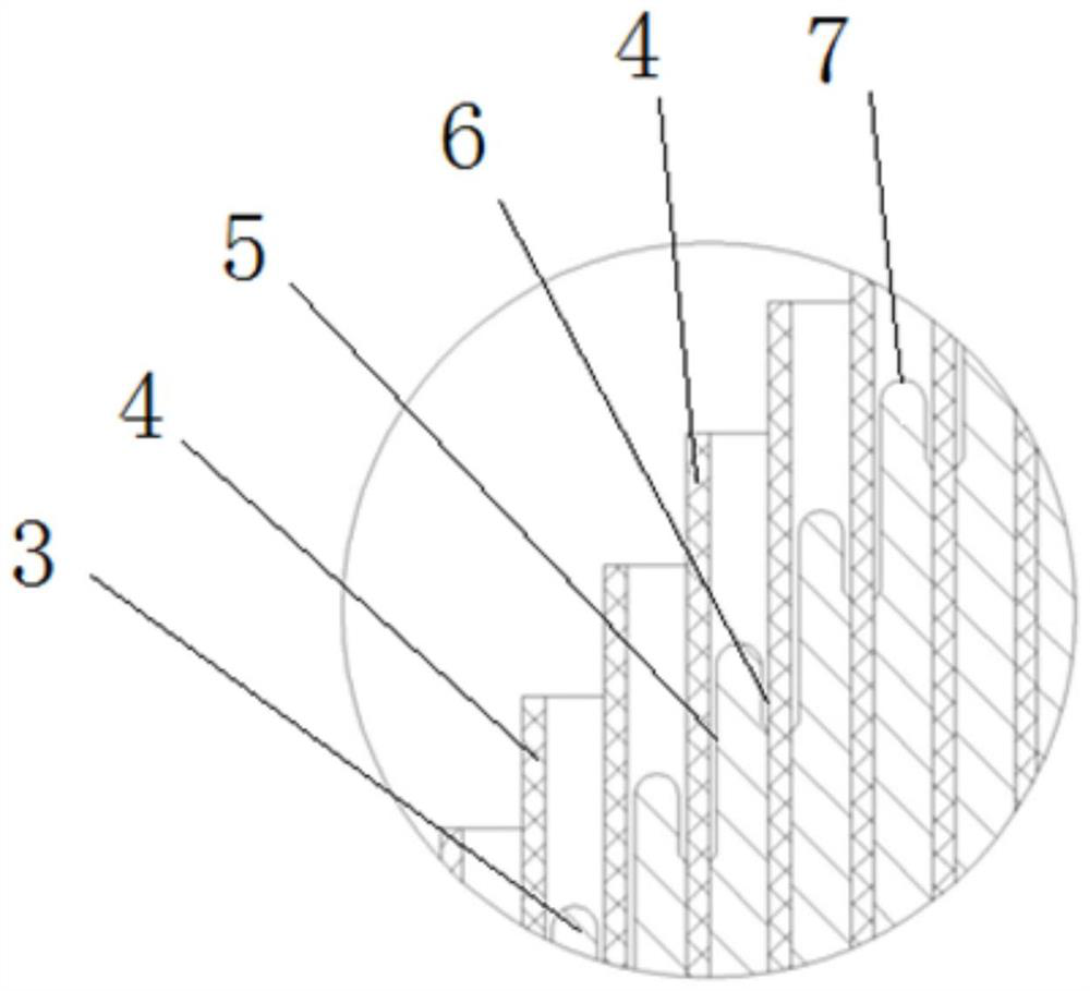 A dry-type high-voltage low-inductance coaxial peaking capacitor and its manufacturing process