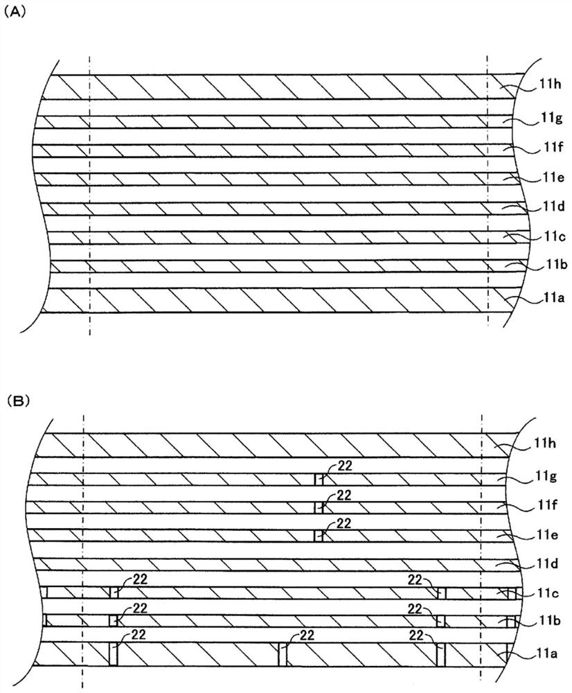 Multilayer electronic component and method for manufacturing multilayer electronic component