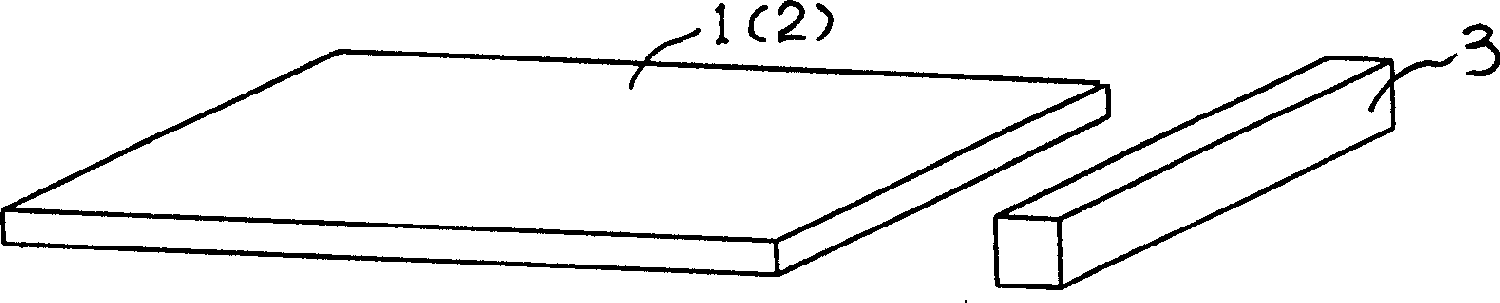 Fork truck stack board and its manufacturing method