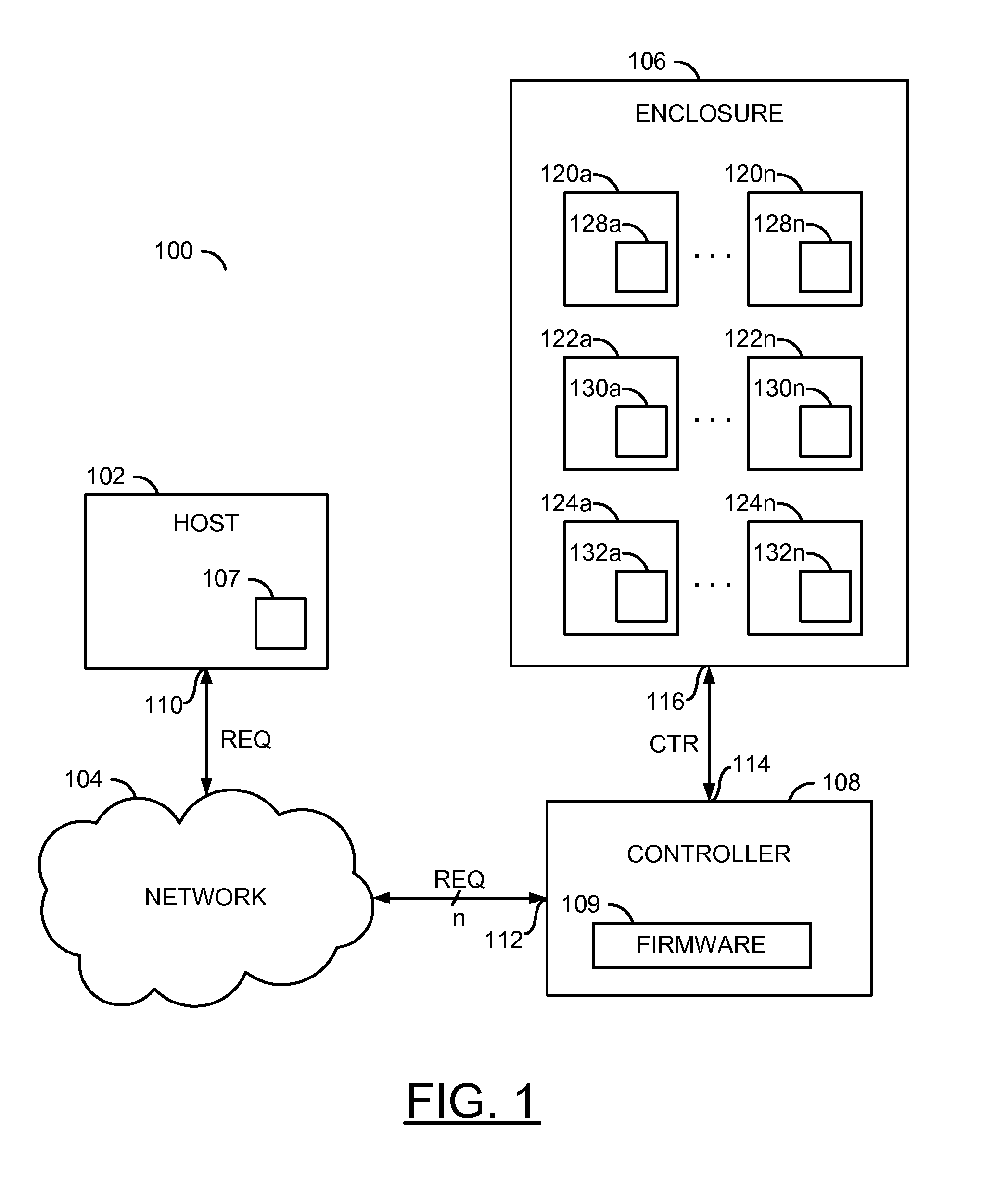 System for performing firmware updates on a number of drives in an array with minimum interruption to drive I/O operations