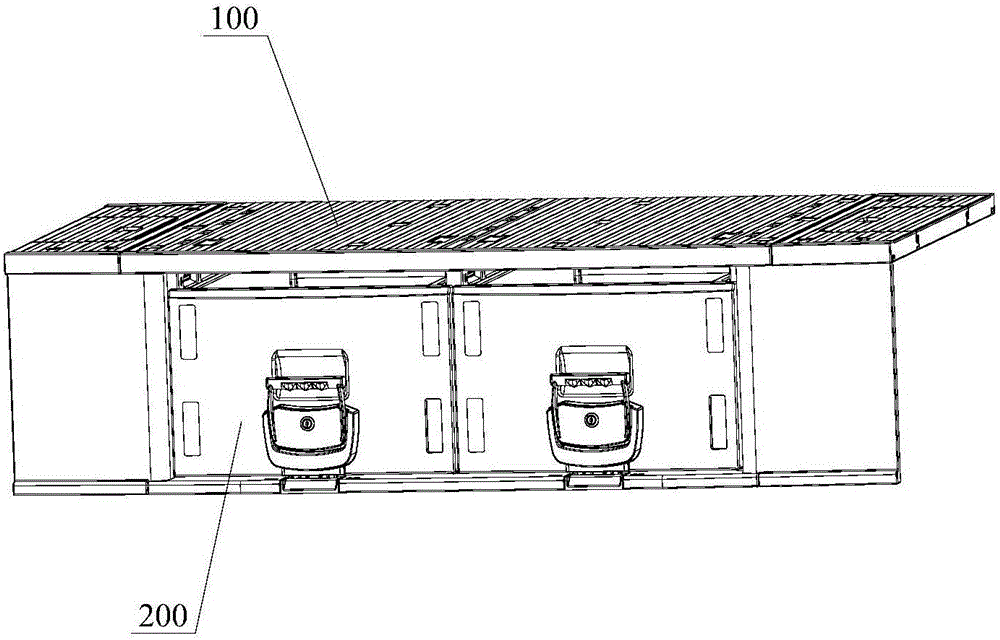 Vehicle-mounted storage box and drawer thereof