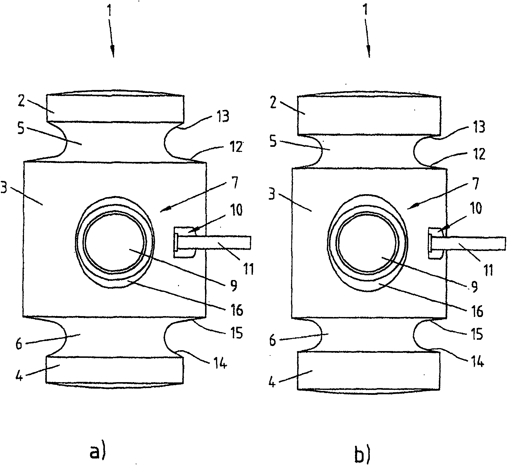 Housingless load cell