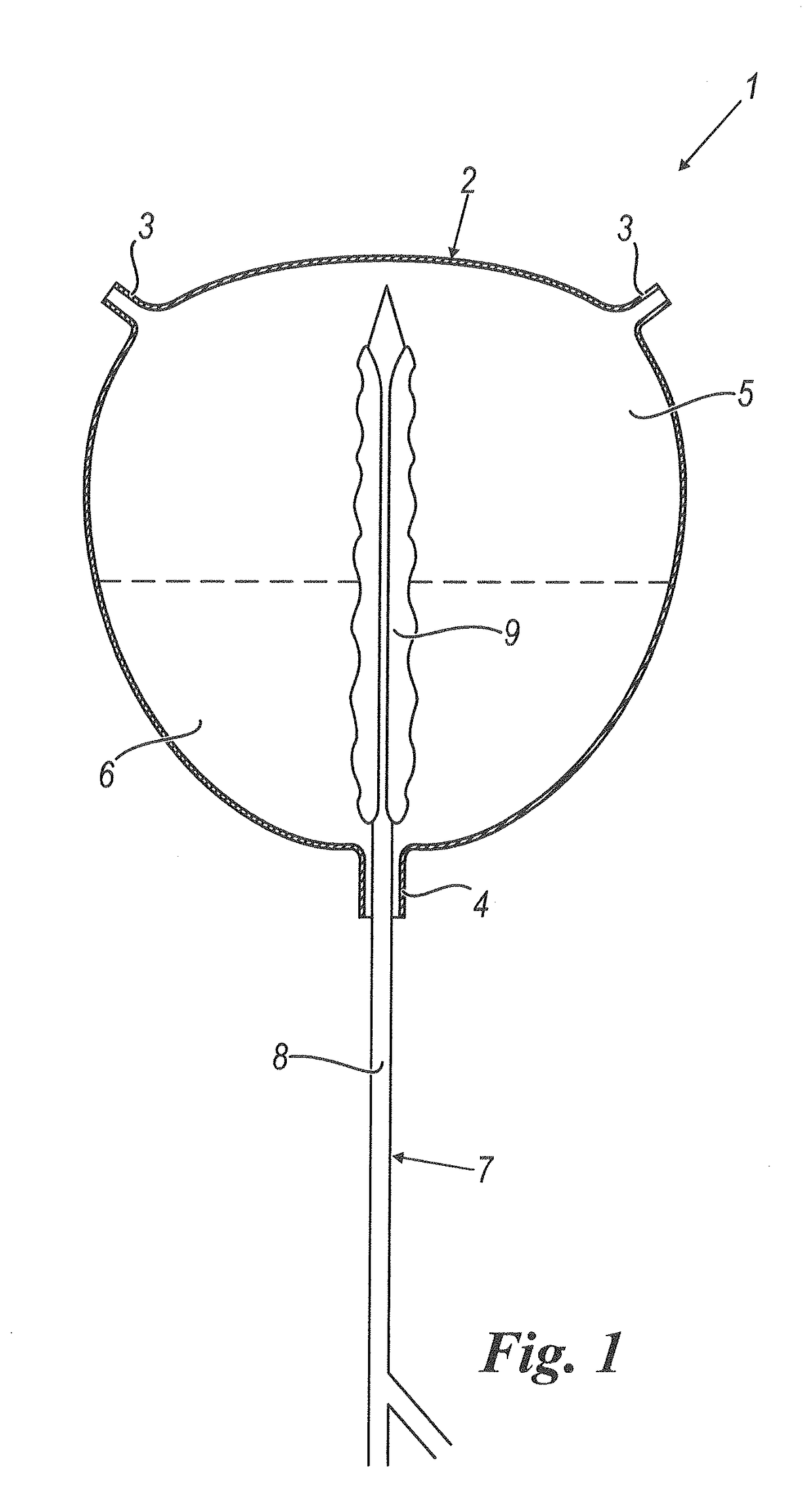 Orthotopic artificial bladder endoprosthesis