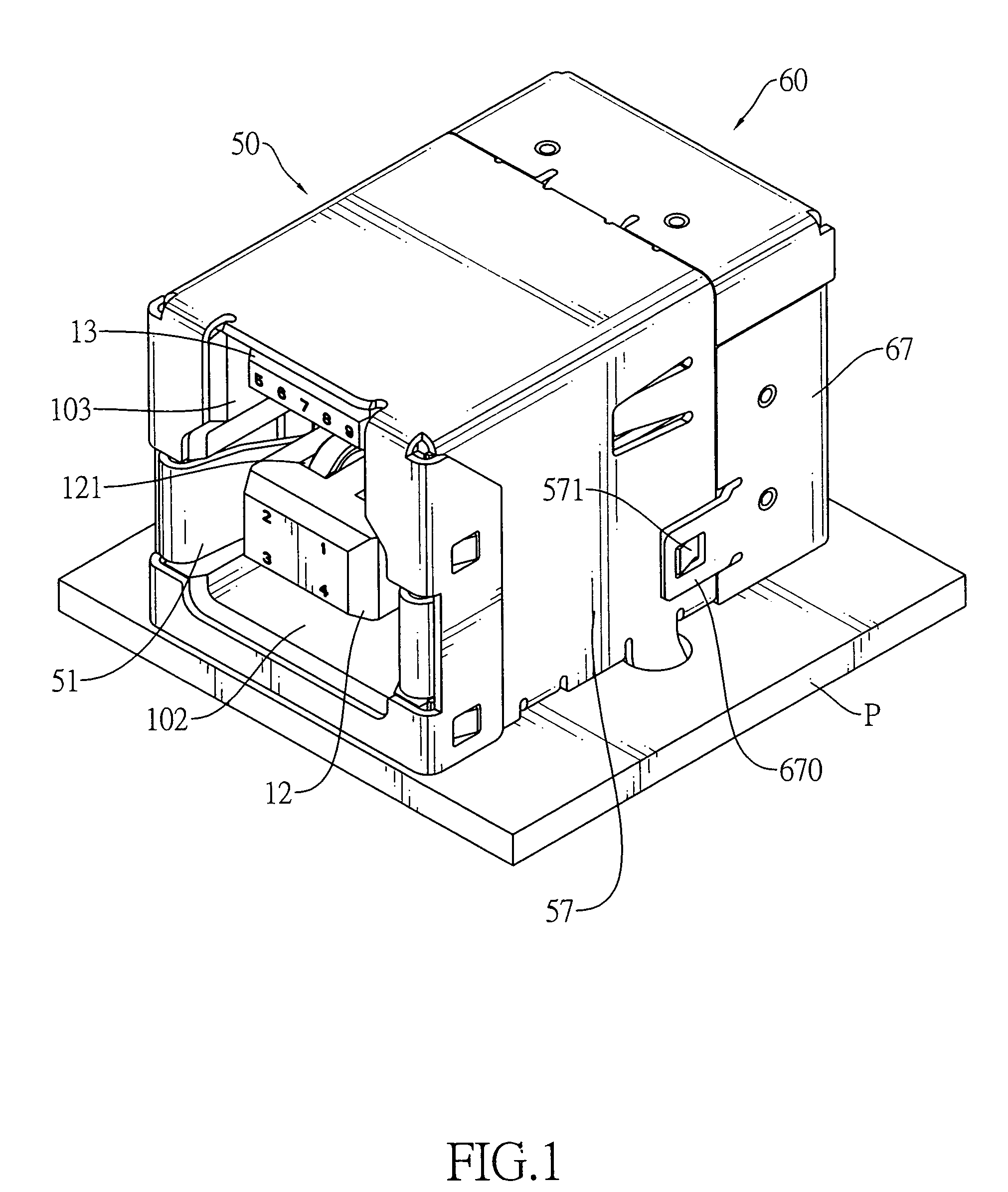 Insulative housing and electrical connector with an insulative housing
