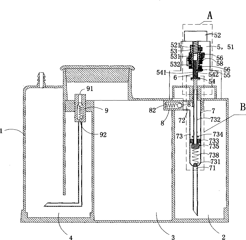Portable full-automatic oxygen supply device