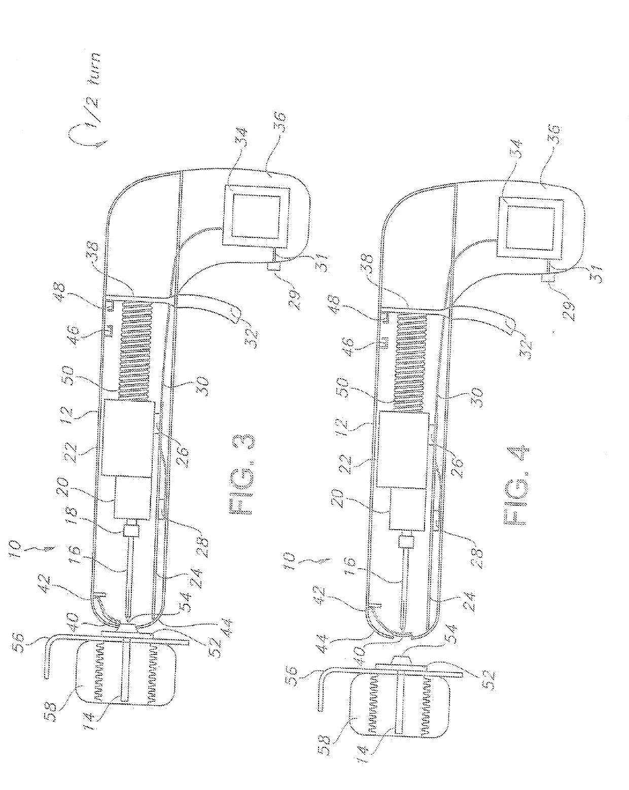 Passive safety intraosseous device