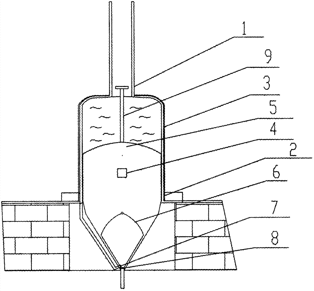 A flat bottom valve gate with automatic switch