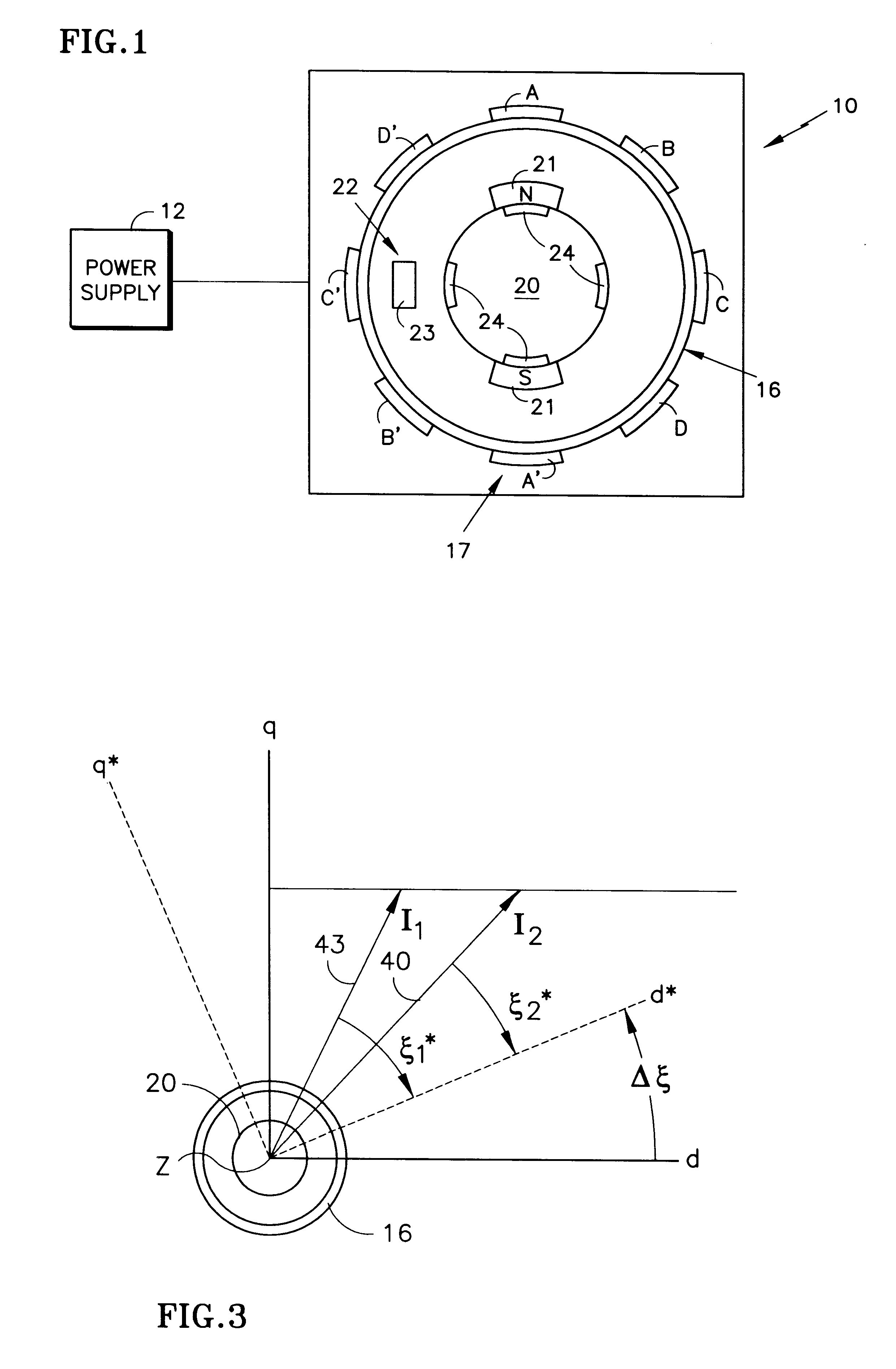 Method and apparatus for initialization and operation of field-commutated motors and machines incorporating field-commutated motors