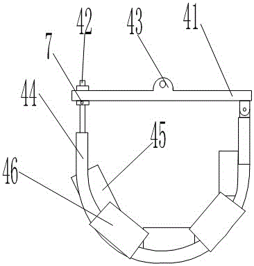 Small-radius adjustable turning device of belt conveyor