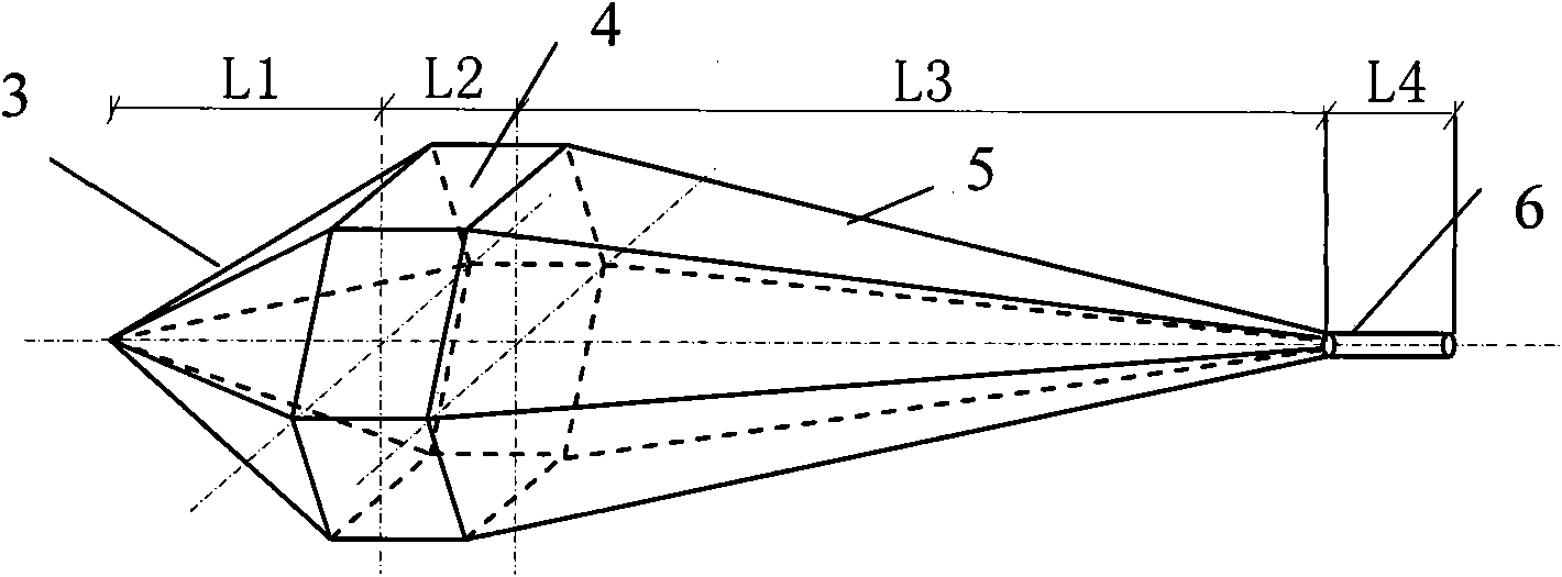 Plane skylight and application thereof
