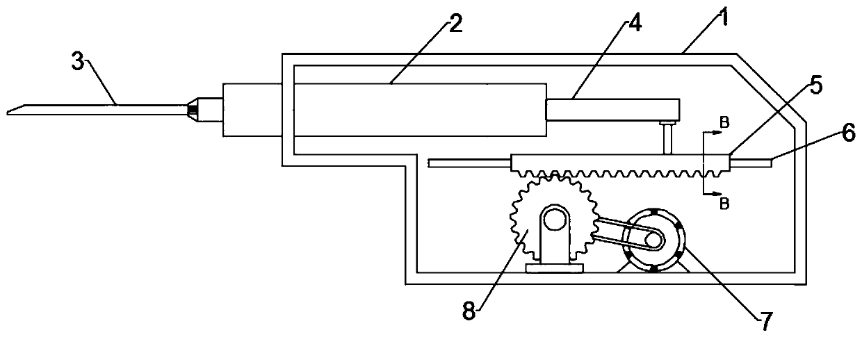 Contrast medium push-injector for intervention department