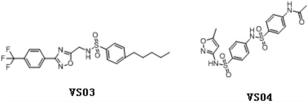 Application of sulfanilamide compounds in prevention and control of agricultural insects