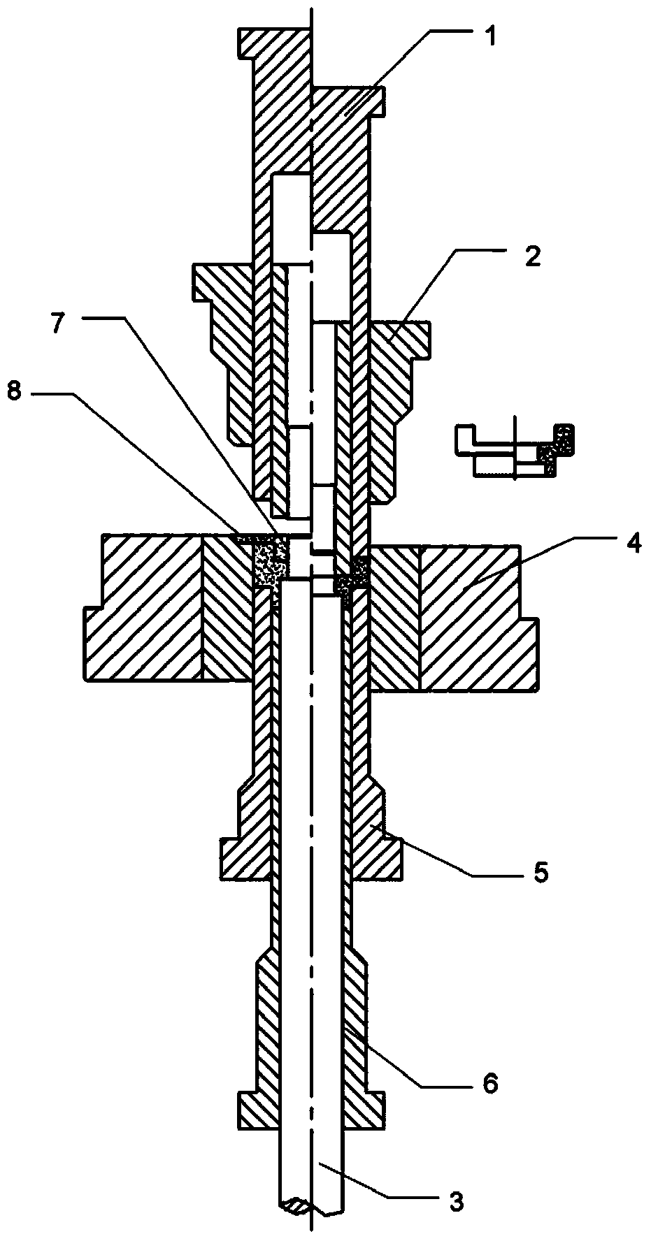 Powder metallurgy method and forming die for producing upper combining part