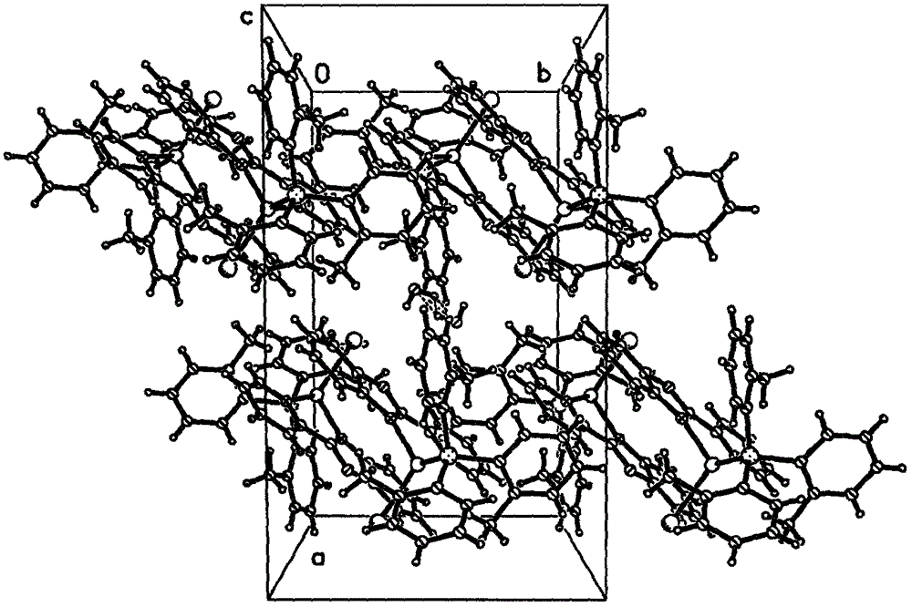 Benzoxazole pyridine-based copper iodide complex orange luminous material