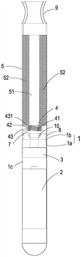 Electronic cigarette drive module