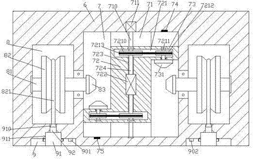 Novel direct current charging pile for new energy electric vehicle