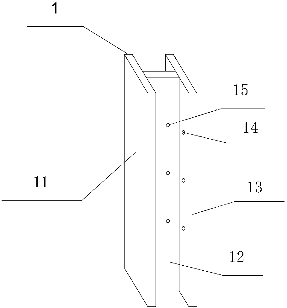 Convenient foundation pit supporting frame and supporting method thereof