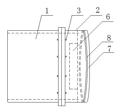 Energy-saving reversed-opening type flap valve