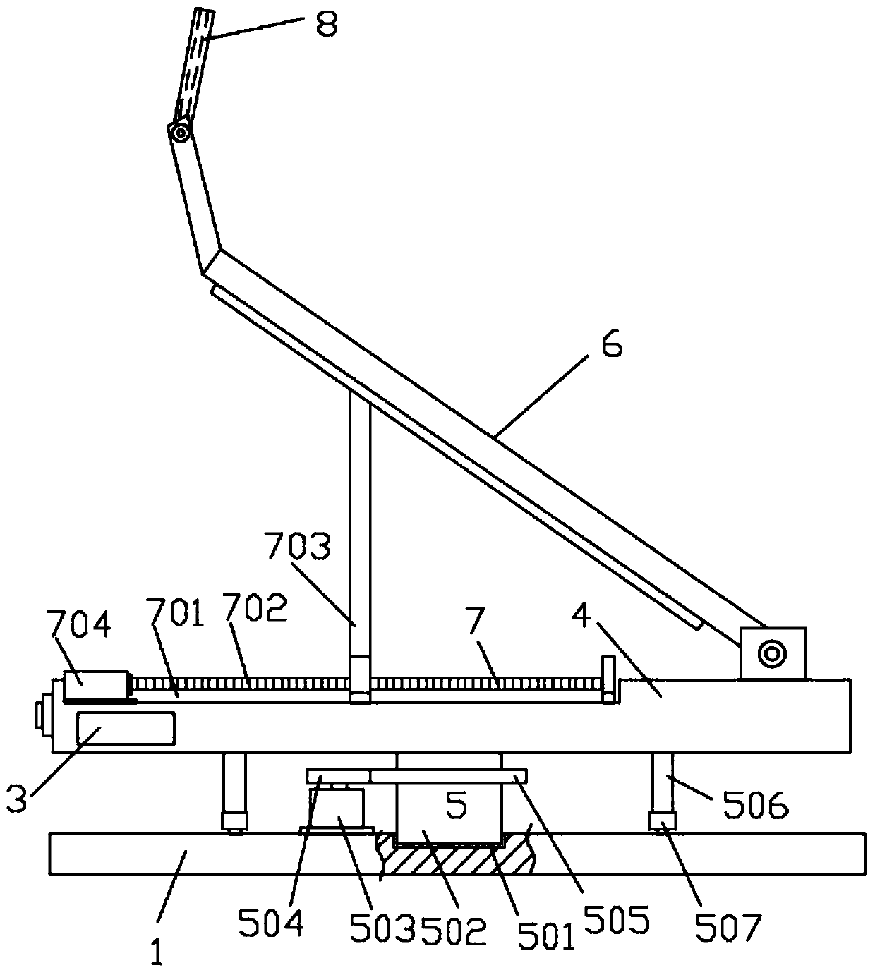 Shoe air-drying frame capable of automatically carrying out regulation