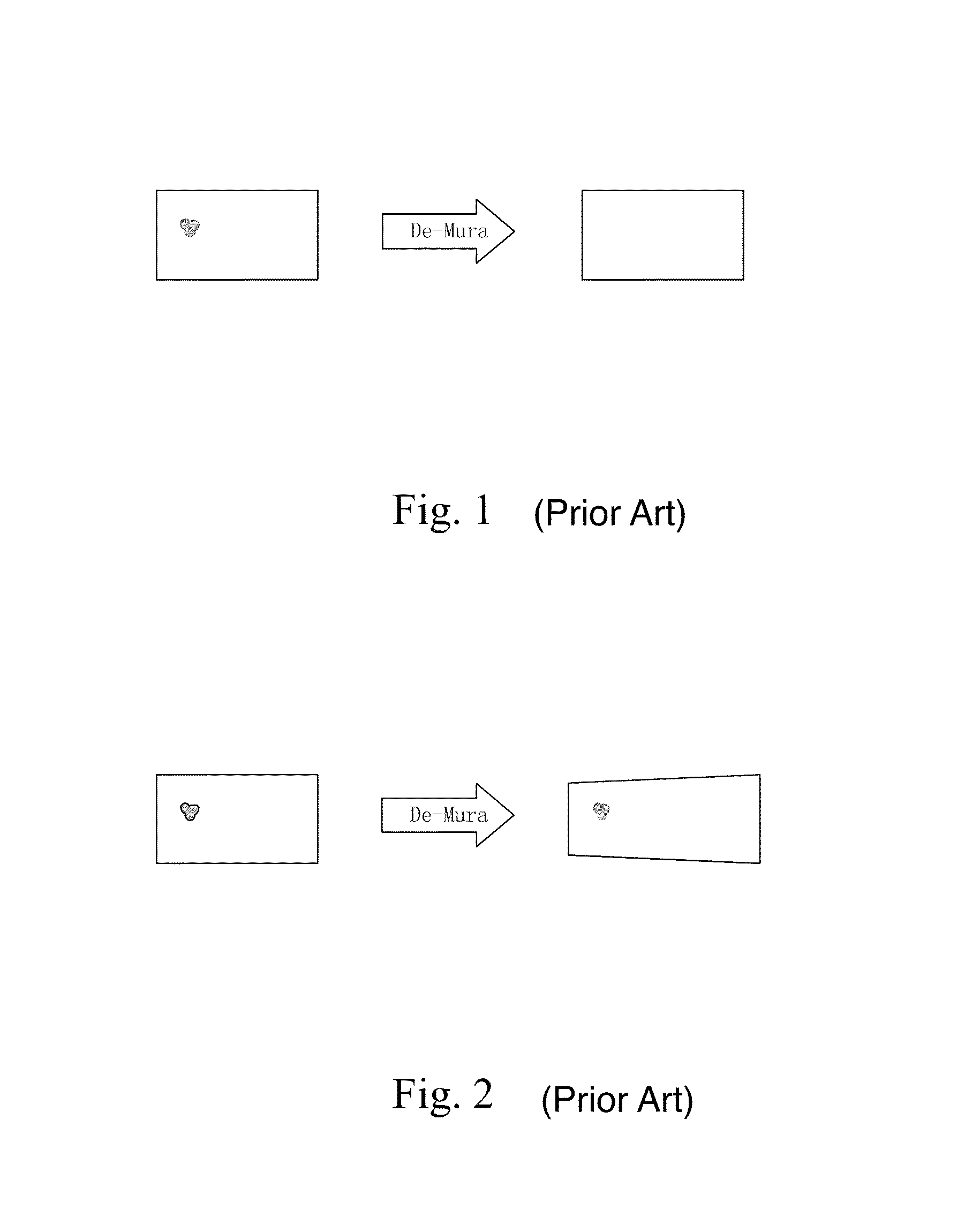 Method for compensating large view angle mura area of flat display panel
