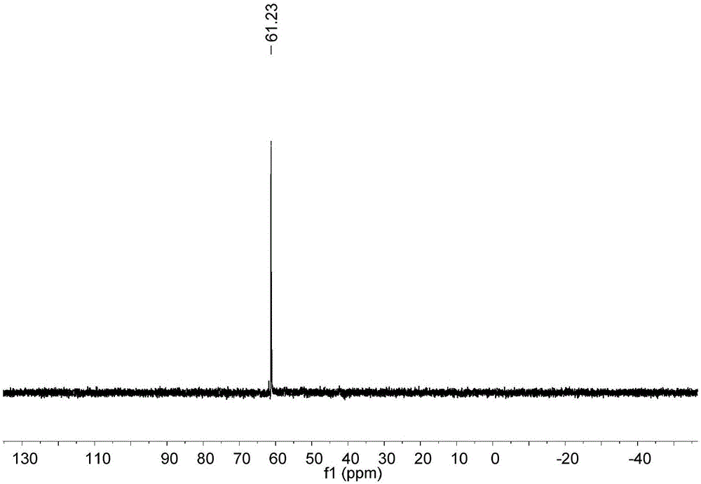 Oxa-trimethylene (FeFe) hydrogenase active center model compound containing monophosphine ligand and synthesizing method thereof