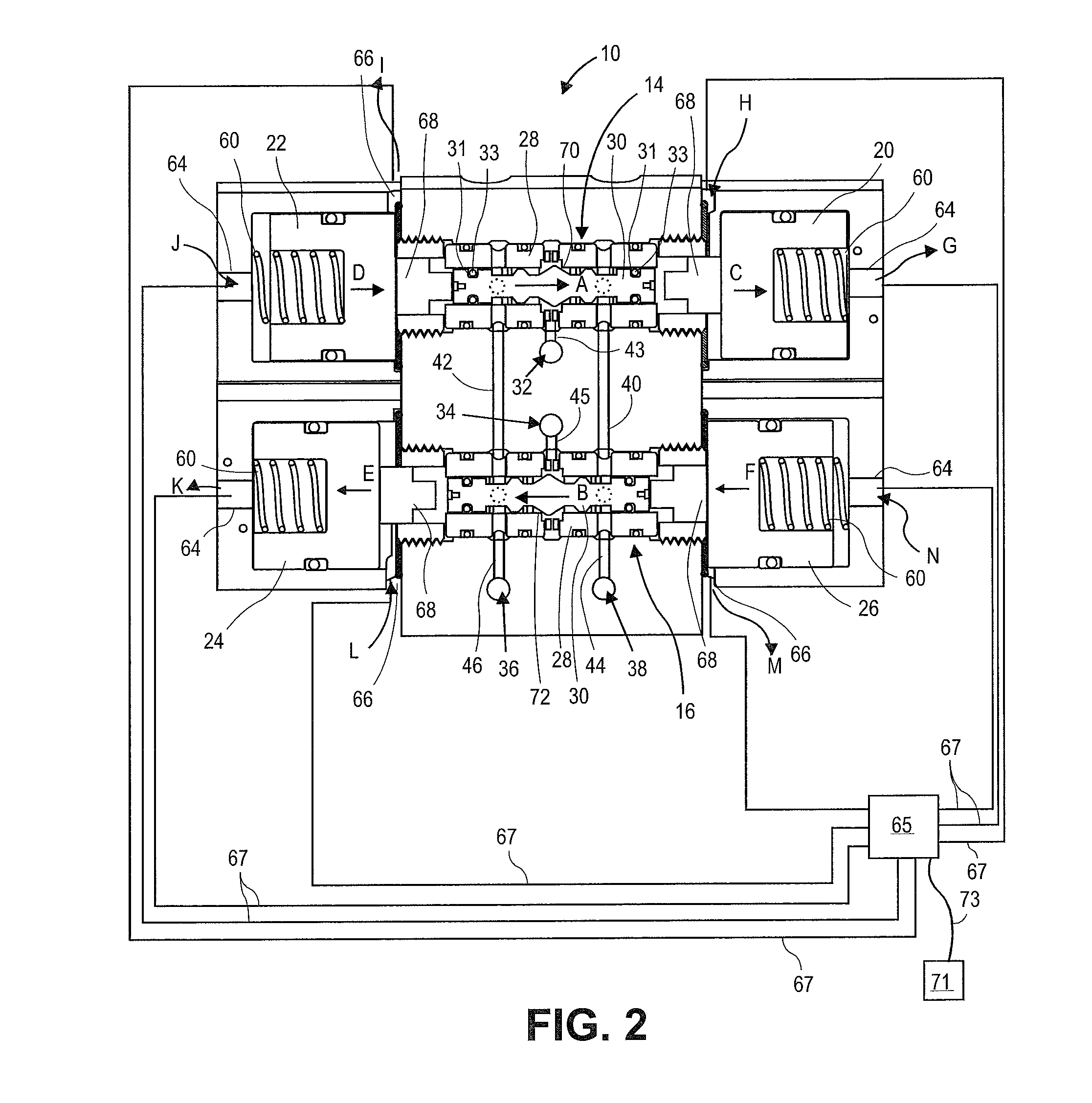 Directional valve and method of operation