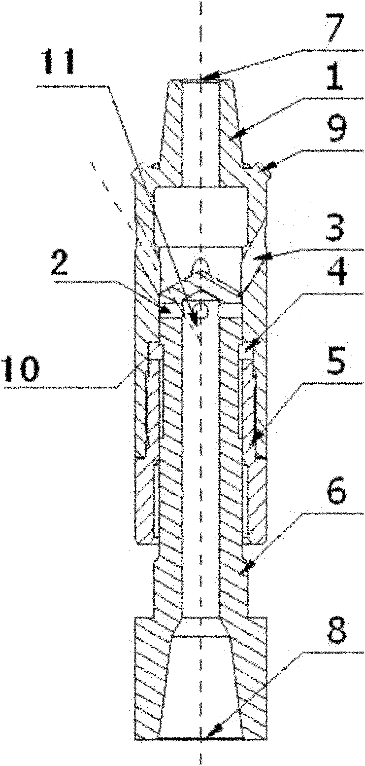 Combined drilling device