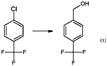 Preparation method for 4-trifluoromethylbenzyl chloride