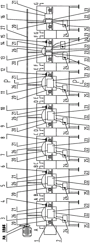 Copper bar continuous travelling tinning method and equipment