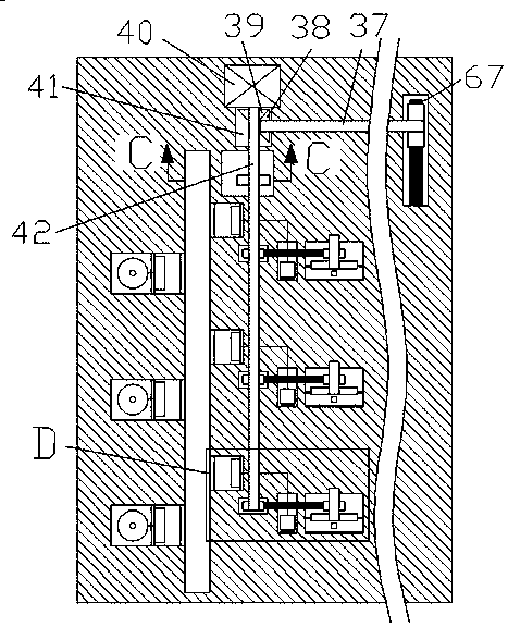 Electrostatic dust collection device capable of avoiding reentrainment of dust