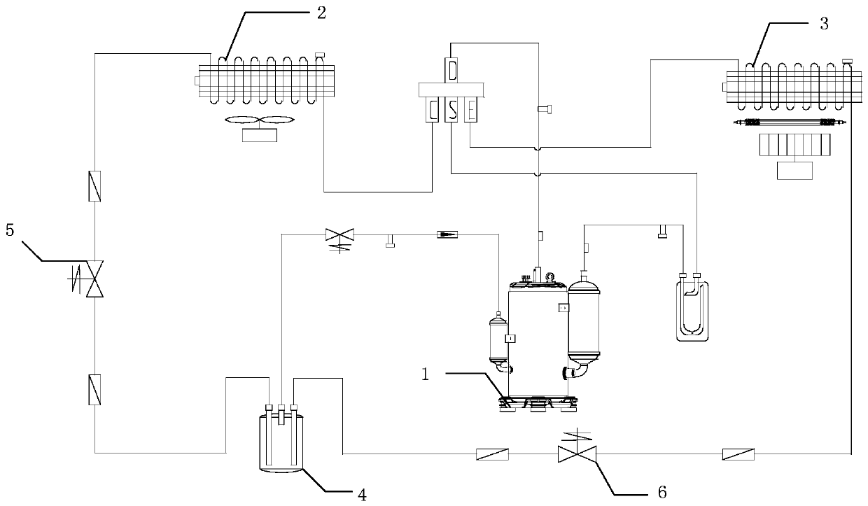 A method for controlling the flow of refrigerant in an air-conditioning system