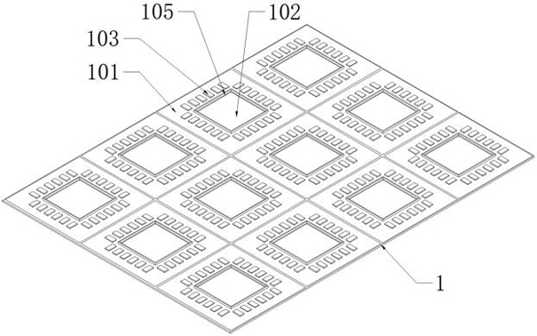 Low-power-consumption high-precision protocol integrated circuit module packaging process