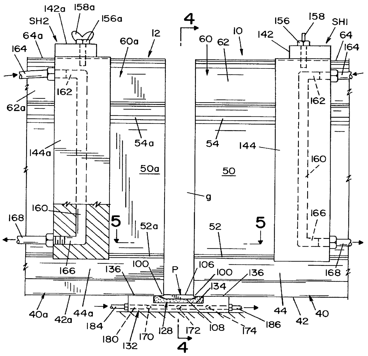 Method and system for welding steel rails